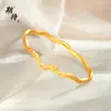 Esperando la Pulsera de Serpiente de Diseño de Nicho Que No Se Desvanecerá por Mucho Tiempo, Pulsera Abierta Simple con Escamas de Pez Trituradas, Pulsera Elegante, Versátil