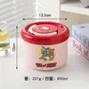 Lonchera de Acero Inoxidable 304 Tom y Jerry para Trabajadores de Oficina, Lonchera Portátil para Estudiantes, Regalo