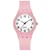 Reloj para Niños Estudiantes Transfronterizo Reloj de Cuarzo de Silicona Reloj de Moda para Mujer Venta al por Mayor de Fabricante de Suministro de Comercio Electrónico