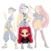 Grupo de Brujas Cazadoras Llavero Acrílico Rumi Mira Zoe Periférico de Anime Colgante para Mochila