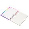 Caderno Espiral de Silicone Caderno com Pincel Fofo para Estudantes Conjunto para Alívio de Estresse Planejador Tipo A Caderno de Papelaria de Silicone para Escritório