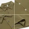 Nueva Camisa Polo Bordada de Manga Corta para Hombre Verano 2026