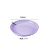 [Ventas Directas de Fábrica] Plato para Frutas Doméstico de Paja de Trigo, Resistente a Caídas, Estilo Japonés Simple, Plato Redondo Apto para Microondas