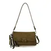 Bolso de Hombro Único de Diseño de Nicho para Mujer 2026 Otoño Nuevo Estilo Retro Gamuza Moda Bolso Cruzado Pequeño Cuadrado para Viajes