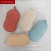 Toalha Fina Hexagonal Toalha de Banho Esponja Esfoliante Esponja Esfoliante para Banho Toalha Esfoliante para Banho Luvas de Banho Naturais Feitas de Linho