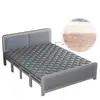 Cama Plegable para Uso Doméstico, Cama Doble, Cama Individual, Simple y Duradera, Adecuada para la Hora de la Siesta, Viviendas de Alquiler, Cama de Madera para Adultos, Cama de Hierro