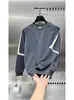 Sudadera retro americana para hombre, nueva colección otoño 2026, camiseta de manga larga con cuello redondo de corte holgado, suéter de otoño para jóvenes