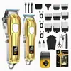 Set de Cortapelos Eléctrico Transfronterizo con Recortadora de Cabello Recargable y Máquina Cortapelos Combo