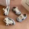 Zapatos de Tabla de Estrellas con Cabeza de Concha de Moda Nuevos Zapatos Trendy para Niños Zapatos Deportivos para Niñas Zapatos para Bebé de Suela Suave Zapatos Andadores para Niños