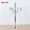 Portavelas Metálico Estilo Europeo, Atril para Velas de Hierro Forjado, Portavelas Dorado, Portavelas Decorativo Vintage, Adorno de Artesanía Decorativa de Cristal