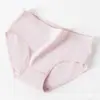 Ropa interior de algodón puro para mujer de tiro bajo, entrepierna simple de algodón puro antibacteriano, color liso, cómodos y transpirables, bragas para mujer, bragas triangulares para mujer