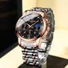 Reloj de Pulsera para Hombre Nuevo Calendario Luminoso Impermeable Reloj para Estudiante para Hombre Estilo Coreano Moda Cuero Genuino Deportivo Cuarzo Reloj Transfronterizo