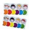 Rompecabezas de papel de forma especial, personalizado, plano, de dibujos animados de animales, de cartón a color, con impresión a doble cara, LOGO