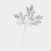 Galhos de Folhas de Bambu Artificiais Douradas, Arranjos Florais, Decorações de Casamento, Várias Flores Artificiais, Decoração de Casa Estilo Chinês