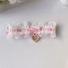 Nuevo Lindo Collar de Mascota con Lazo Lolita Muñeco Bebé Viento de Princesa Gato Anillo de Cuello de Encaje Perro
