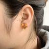 Gafas Retro Europeas y Americanas de Animales de Pascua con Estampado de Leopardo Pendientes de Pavo Pendientes de Acción de Gracias Pendientes de Navidad Personalizados para Mujer