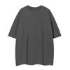 Camiseta Masculina Pesada de Manga Curta 260g Customizada Transfronteiriça Tom Terra Nevoeiro Caimento Solto Oversized Tendência Manga Meia