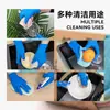 Esponja de Limpeza para Louça de Cozinha Doméstica, Durável e Grossa, Dupla Face com Corda para Pendurar, Esfregão Multifuncional para Panelas, Pano de Limpeza Absorvente