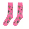 Calcetines de Algodón Arcoíris Cigarrillo Gato Pony Cactus Barra para Mujer Calcetines de Moda para Hombre Calcetines para Hombre