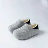 Pantuflas de Algodón sin Espalda para Hombre Otoño e Invierno Uso Exterior EVA Impermeables Antideslizantes Hogar Interior Suela Gruesa Zapatos de Algodón Cálidos para Mujer
