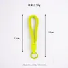 Lanyard de Felpa de Color Sólido para Teléfono Móvil Cuerda Corta para Muñeca Multicolor Llavero Creativo Cuerda Anti-Pérdida Lanyard para Funda de Teléfono Móvil Venta al por Mayor