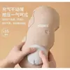 Almohada inflable tipo presión en forma de U, almohada de viaje, soporte portátil para el cuello para vuelos, almohada en forma de U para viajes largos