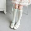 Calcetines de Verano Finos de Longitud Media para Niñas Misscucudog Colores Macron Niñas Princesa Calcetines Largos de Algodón
