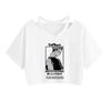 Camiseta sexy de manga corta con tirantes y cuello redondo para mujer, de Haikyuu, voleibol, juvenil, Anime, gran oferta transfronteriza