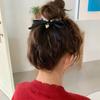 Lazo de perla francesa, cuerda para el cabello, elegante banda para el cabello para niña, cuerda para el cabello, dulce accesorio para el cabello que combina con todo, tocado japonés y coreano 2022 para mujer