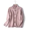 Cardigan de Malha Casual Fashion Masculino e Feminino Jaqueta Suéter de Manga Longa Top Macio 26 Novos Estilos 487942