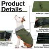 Abrigo de algodón para perro más vendido de Amazon transfronterizo, chaqueta de algodón para perro con forro polar, abrigo de algodón engrosado para otoño e invierno, abrigo de algodón impermeable para Golden Retrievers y Bulldogs Franceses
