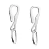 Llavero Reforzado para Exteriores Cobra Tamaño Pequeño con Anillo para Llaves Acero Inoxidable Pieza Única Portátil Clip para Bolsillo de Pantalón