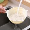 Cuchara Coladora Multifuncional Oso para Uso Doméstico, Separador de Residuos Ultra Fino para Leche de Soya, Lavado de Arroz y Cuchara Coladora de Frutas, Herramienta para Lavar Arroz