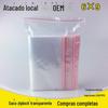 Fábrica direta auto-selante saco pe saco compacto transparente saco de osso plástico selado saco de embalagem de roupas grande quantidade de desconto