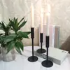 Portavelas Modernos Creativos de una Cabeza Portavelas Juego de Tres Piezas Accesorios Románticos para Cena a la Luz de Velas Portavelas