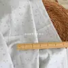 Otoño Invierno Crema Terciopelo Todo Algodón Amigable con la Piel Suave Tejido de Algodón Puro Impresión Digital Estilo Ins Pijamas Ropa de Casa Bolsas