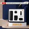 Conjunto de presente de luxo para negócios, logotipo personalizado da Xiaomi, conjunto de power bank Newman, ideal para eventos corporativos e como um presente prático para clientes