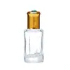 Botella pequeña de rollerball de anís de 3 ml Botella de rollerball de vidrio transparente para aceites esenciales de 9 ml Botella de perfume engrosada Botella vacía cosmética
