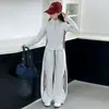 Conjunto Casual para Niñas Primavera y Otoño 2026 Nuevo Estilo Moderno Pantalones de Pierna Ancha para Niños Conjunto de Dos Piezas Ropa de Otoño para Niños Mayores Estudiante