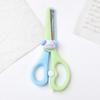 Tijeras pequeñas de dibujos animados nuevas tijeras de seguridad para niños tijeras hechas a mano para oficina cuenta a mano corte tijeras de papelería cortador de papel diy