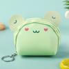 Monedero de gelatina de conejo de dibujos animados contrastante transfronterizo Mini bolsa de almacenamiento linda Llavero para niños Venta al por mayor en stock