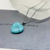 Explosiones al por mayor Collar de piedra natural de amor jade corazón de melocotón cristal en forma de corazón cadena de clavícula amor de amantes regalo de cumpleaños