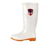 Botas de Lluvia Blancas, Botas de Higiene Alimentaria, Botas de Seguridad para Taller de Fábrica, Botas de Goma Resistentes al Agua, Resistentes al Aceite, Resistentes a Ácidos y Álcalis, Zapatos de Goma Antideslizantes