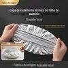 Capa isolante de folha de alumínio grossa para geladeiras de cozinha, micro-ondas, mesas de jantar, conservação de alimentos e capas isolantes para entrega de alimentos atacado