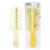 Pente de Bambu com Seções Embalado Individualmente para Limpeza do Couro Cabeludo para Homens e Mulheres Pente Portátil de Dentes Finos com Lado Duplo Cabo Longo Pente para Pentear Cabelo Pente de Dentes Finos
