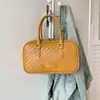 Bolso de mano único para mujer, bolso de hombro Boston, nuevo bolso cruzado tejido casual de moda 2026, bolso tipo almohada versátil