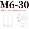 Tornillos de Acero al Carbono Hexagonales a Presión Nfh-M3/M4/M5/M6/M8 Tornillos Prisioneros