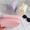 Bolsa de Cosméticos, Bolso de Mano, Estuche para Bolígrafos, Gran Capacidad, Sensación de Alta Gama, Bolsa de Almacenamiento de Cosméticos Estilo Ins, Neceser Portátil para Viaje