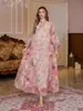 Vestido de Malla de Comercio Exterior Caliente en Stock, Nuevo Vestido de Venta al por Mayor de Fábrica, Elegante Vestido Largo de Lentejuelas Estampado