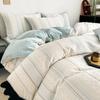 Nantong têxtil-lar mãe e criança cama colcha capa classe uma peça de algodão lavagem colcha de algodão capa de três peças primavera e verão 180 * 220